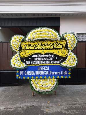 Papan Bunga Duka di Pondok Jaya