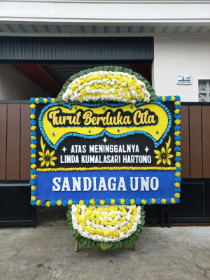 Papan Bunga Duka di Pondok Jaya