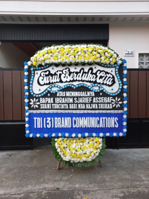 Papan Bunga Duka di Pondok Jaya